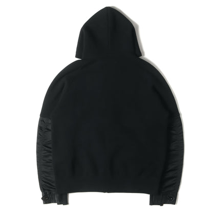 22AW ナイロンツイル ミックス スポンジ スウェット ブルゾン (Nylon Twill Mix Sponge Sweat Blouson 22-02932M)
