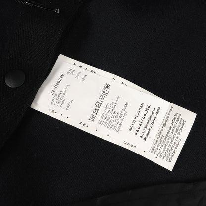 22AW ナイロンツイル ミックス スポンジ スウェット ブルゾン (Nylon Twill Mix Sponge Sweat Blouson 22-02932M)