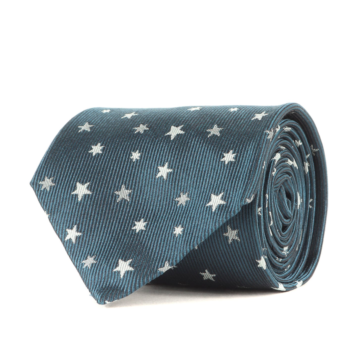 ジオメトリック ジャガード 総柄 シルク ネクタイ (254796)