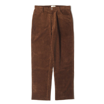 24AW テーパード コーデュロイ トラウザー パンツ (CORDUROY PANTS)