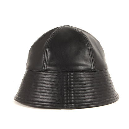 シンセティックレザー セーラー ハット (APPLE LEATHER SAILOR HAT W-222839)