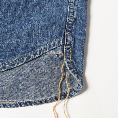 ヴィンテージ加工 デニム ウエスタン シャツ / MADE IN JAPAN