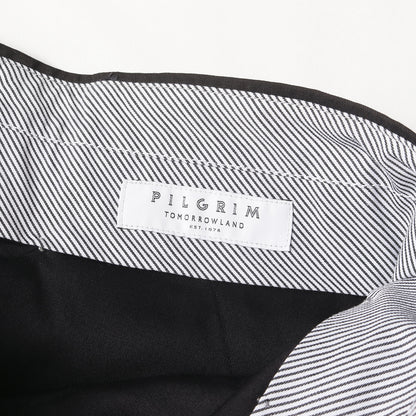 23SS ウールモヘヤ ノープリーツ スリム スラックス パンツ (61-04-32-04104) / MADE IN JAPAN