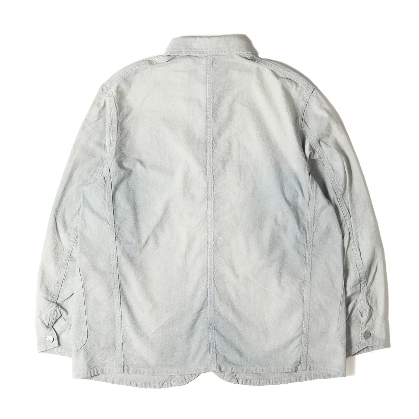 25SS インディゴ ピンチェック カバーオール コート (Indigo Pin Check Coverall 25SAP-01-27H)