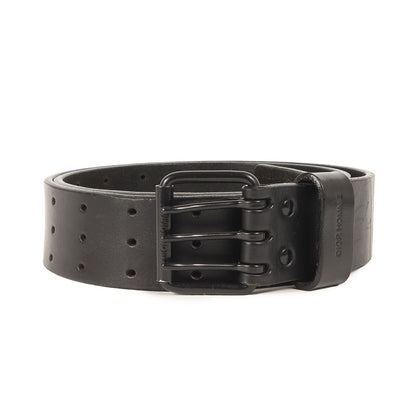 06SS トリプルピン スクエアバックル レザー ベルト