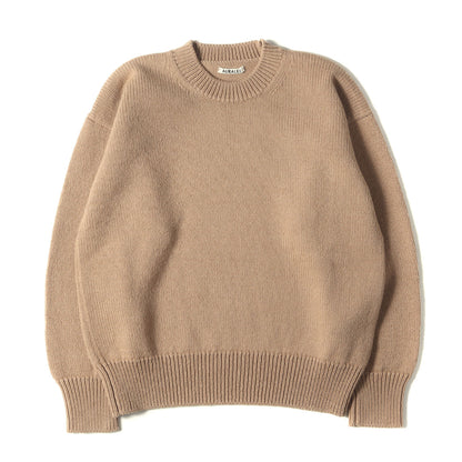 クルーネック ウール ニット セーター (FELT WOOL YARN KNIT P/O A8AP01FU)
