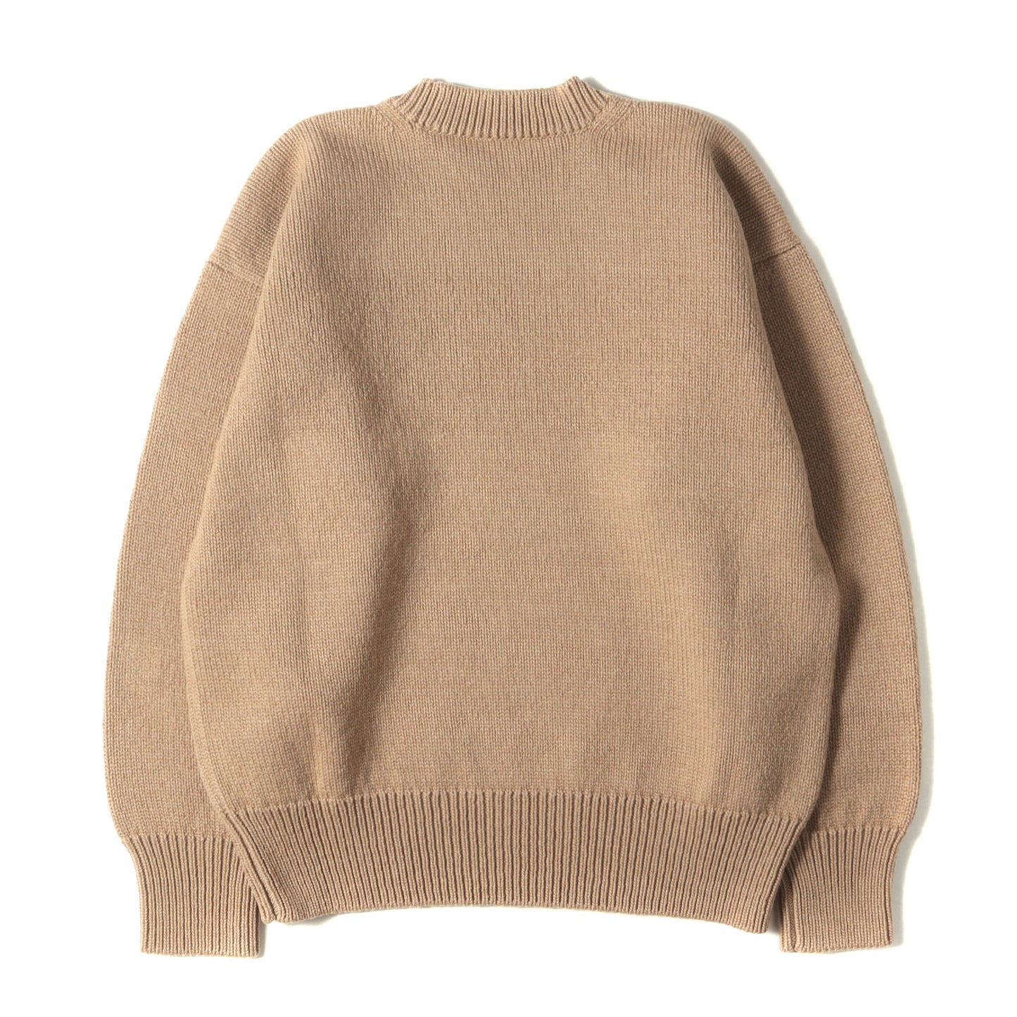クルーネック ウール ニット セーター (FELT WOOL YARN KNIT P/O A8AP01FU)