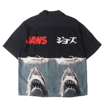 25SS × JAWS グラフィック レーヨン オープンカラー シャツ (JAWS S/S Hawaiian SHIRT JAWS-WM-HI01)