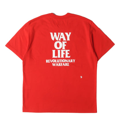 24SS ボックスロゴ Tシャツ (BOX LOGO WAY OF LIFE TEE 24SPT-0801) / 著名人着用