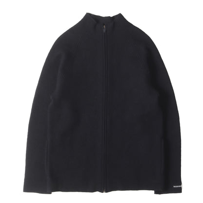 90s ジップアップ ウール ドライバーズ ニット / SPORT MADE IN JAPAN
