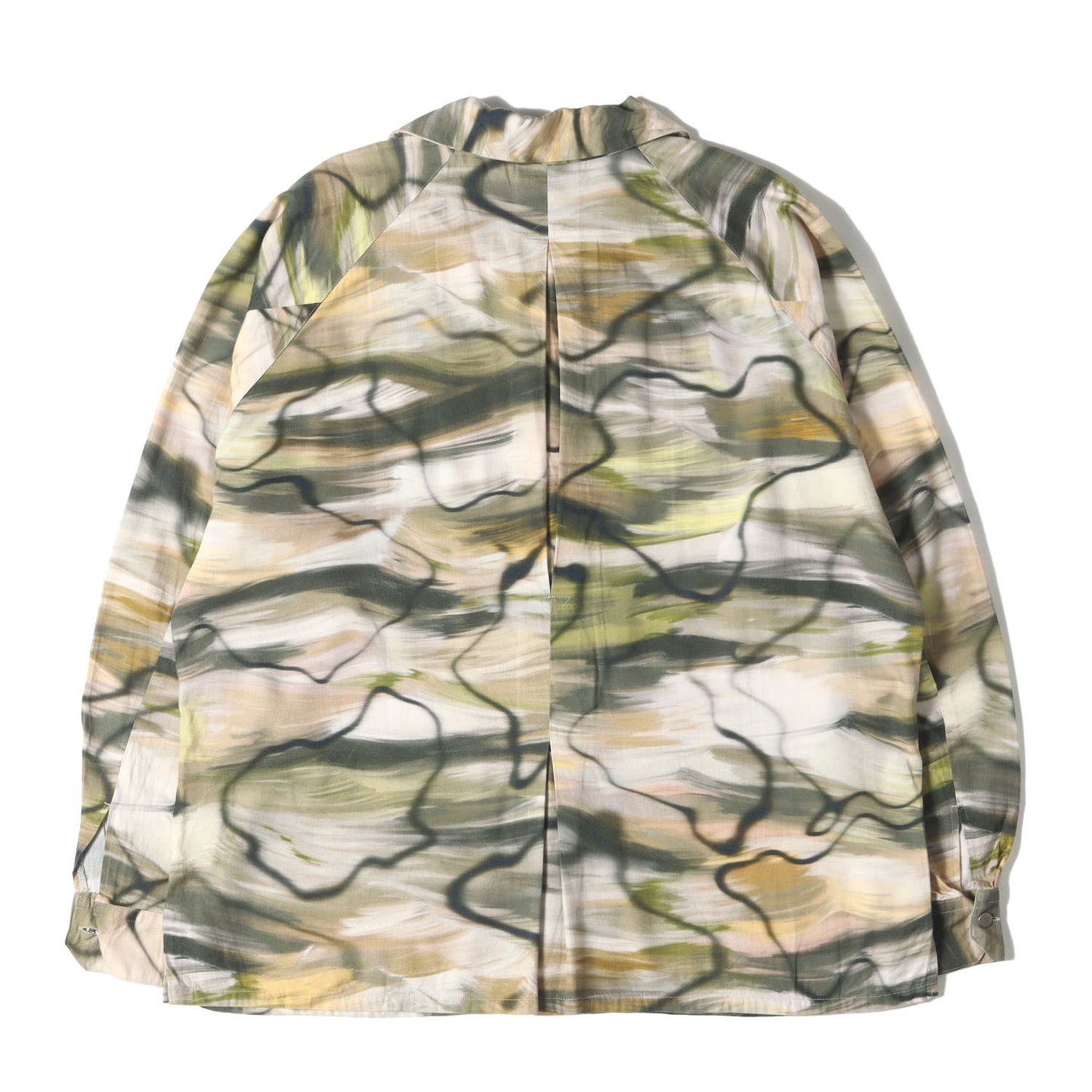 オープンカラー 長袖 アロハ シャツ (LONG SLEEVE ALOHA SHIRT 232315) / MADE IN JAPAN