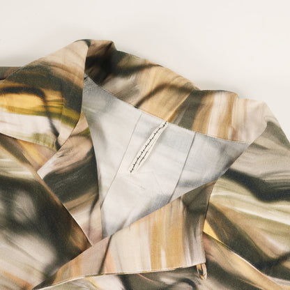 オープンカラー 長袖 アロハ シャツ (LONG SLEEVE ALOHA SHIRT 232315) / MADE IN JAPAN