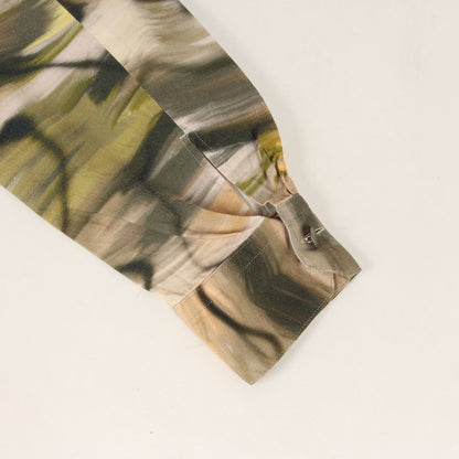 オープンカラー 長袖 アロハ シャツ (LONG SLEEVE ALOHA SHIRT 232315) / MADE IN JAPAN