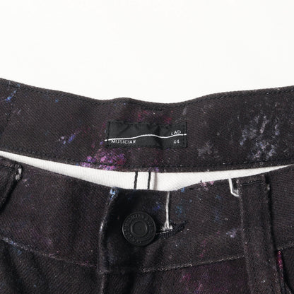 24SS 総柄 フレア デニム パンツ (12oz DENIM WONDER LAND FLARE PANTS 2124-515)