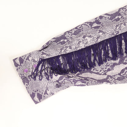 24SS フリンジ パイソン ウエスタン シャツ (FRINGE ONE-UP SHIRT OT194)