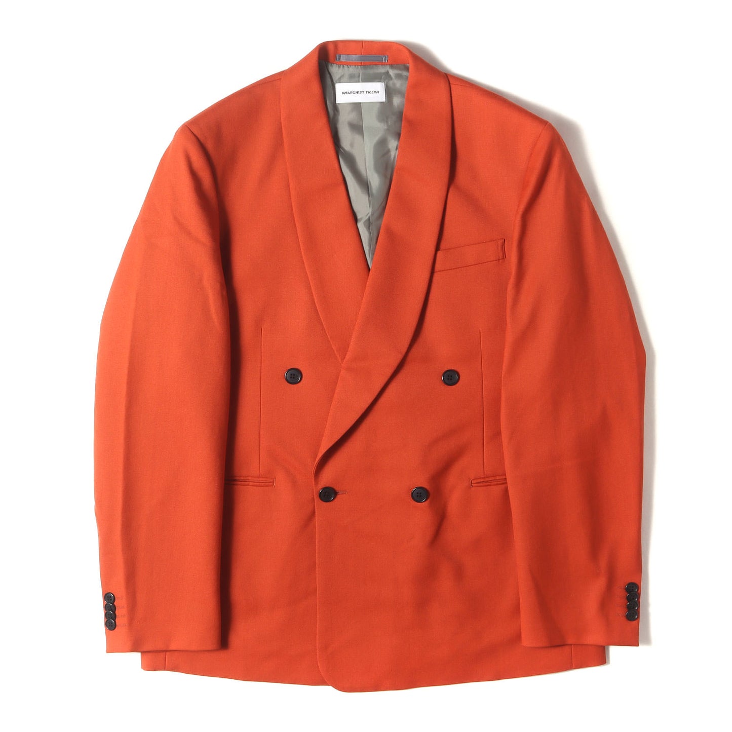 23AW ショールラペル ダブルブレスト ツイル 4B テーラード ジャケット / MADE IN JAPAN