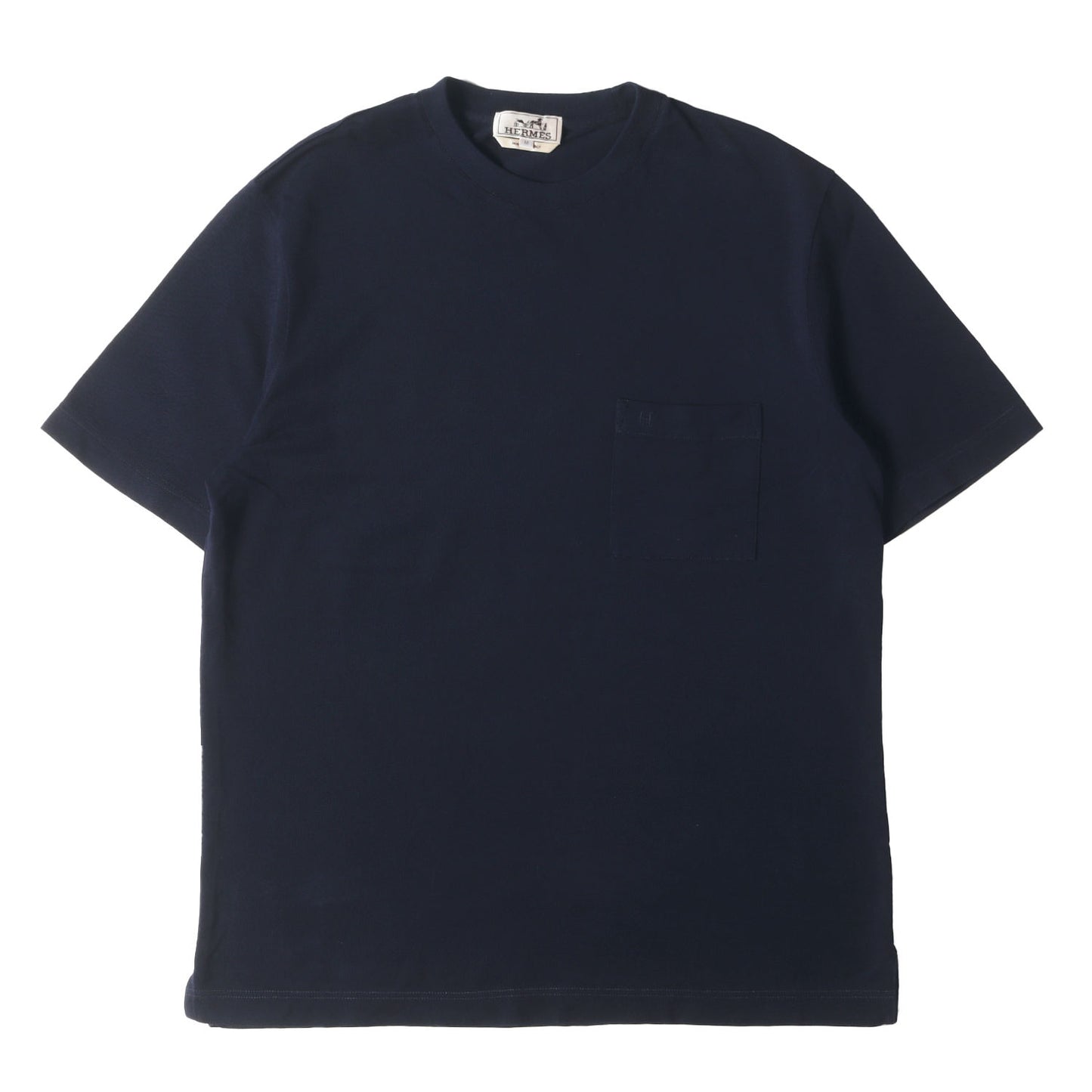 Hロゴ 刺繍 ポケット ピケ Tシャツ