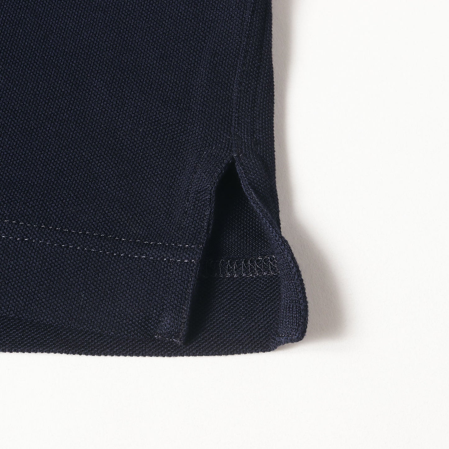 Hロゴ 刺繍 ポケット ピケ Tシャツ