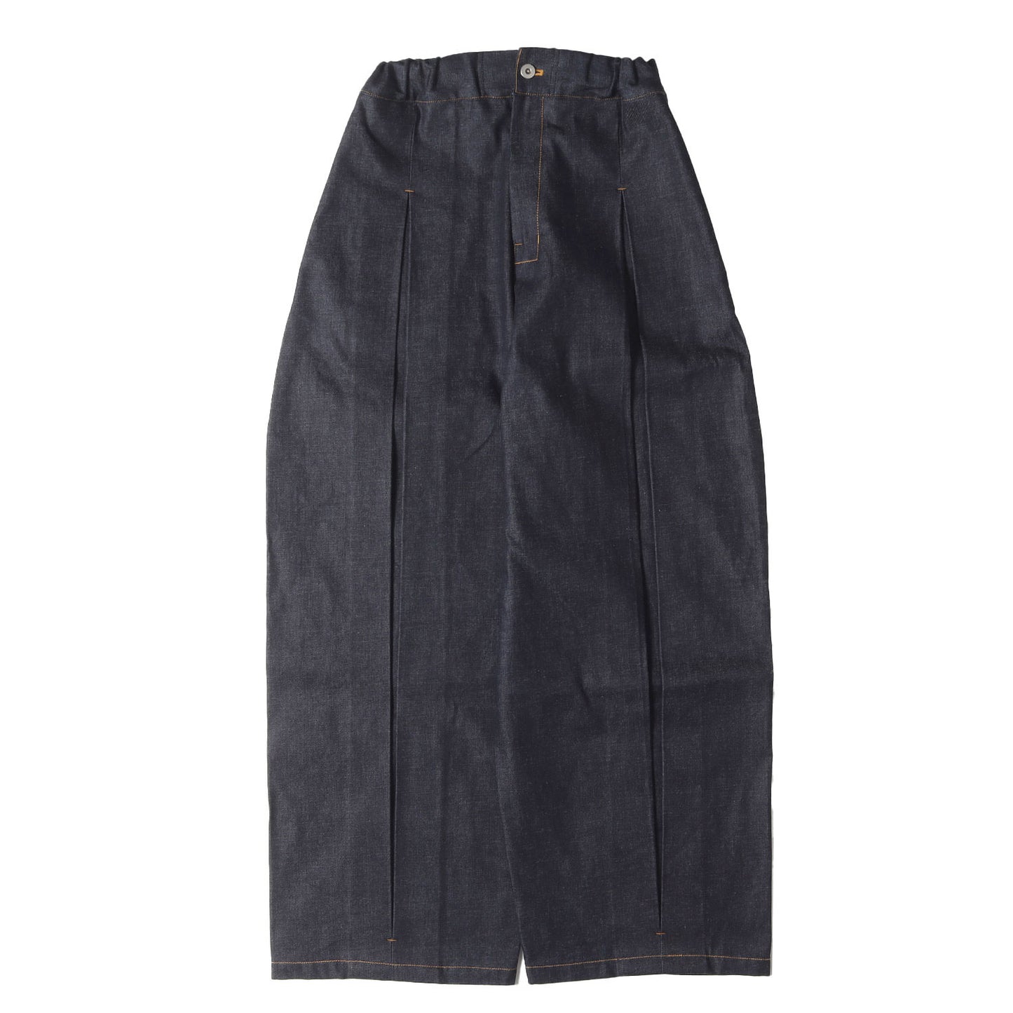 23AW プリーツ ボックス デニム トラウザー パンツ (BOX PLEAT TROUSER DENIM S074) / ジッパーフライ
