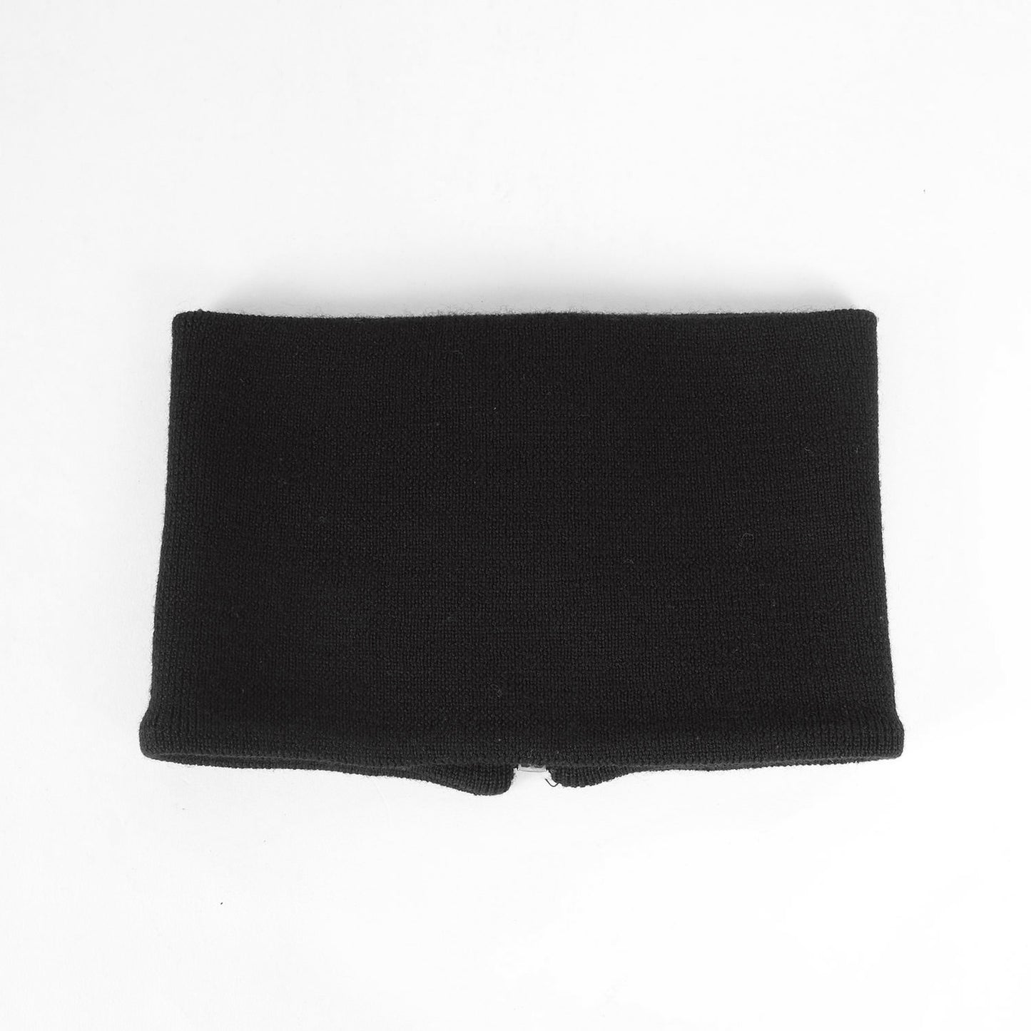 ファスナー付き ニット ネックウォーマー