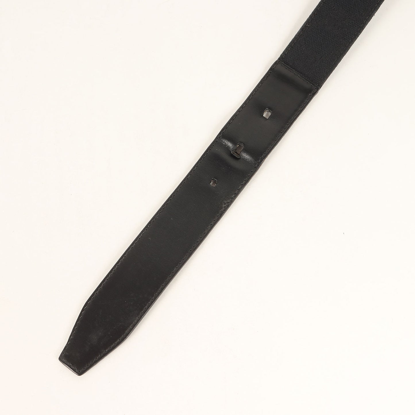 リバーシブル スクエアバックル GGキャンバス レザー ベルト (121295)