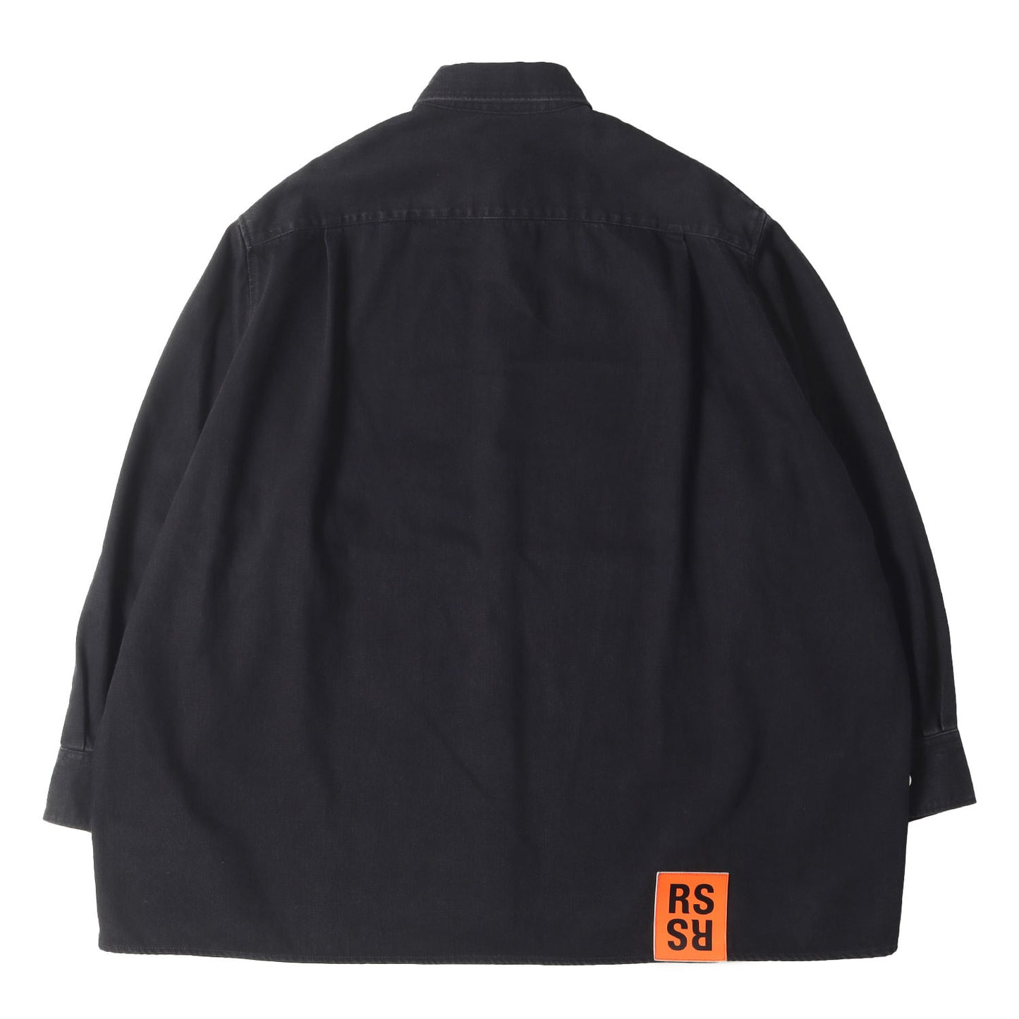 ブラックデニム イージー フィット シャツ (DENIM EASY FIT SHIRT 182-248)