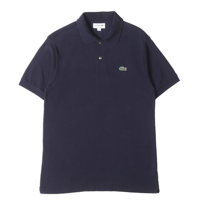 ワンポイント ワニ ワッペン 刺繍 ピケ ポロシャツ (L1212AL) / CLASSIC FIT MADE IN JAPAN