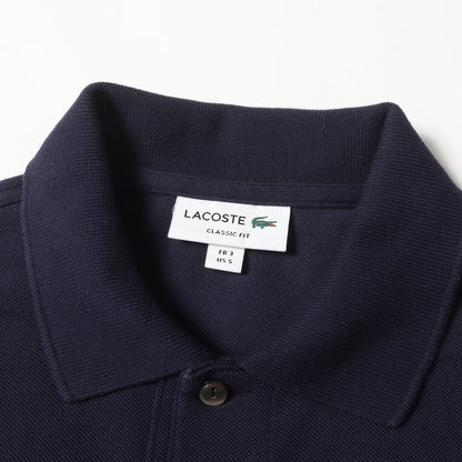 ワンポイント ワニ ワッペン 刺繍 ピケ ポロシャツ (L1212AL) / CLASSIC FIT MADE IN JAPAN
