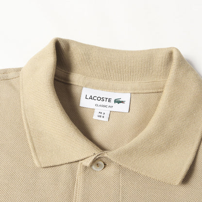 ワンポイント ワニ ワッペン 刺繍 ピケ ポロシャツ (L1212AL) / CLASSIC FIT MADE IN JAPAN