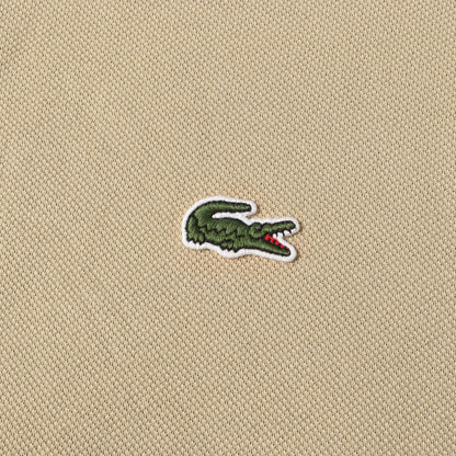 ワンポイント ワニ ワッペン 刺繍 ピケ ポロシャツ (L1212AL) / CLASSIC FIT MADE IN JAPAN