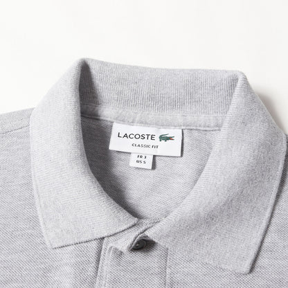 ワンポイント ワニ ワッペン 刺繍 ピケ ポロシャツ (L1212AL) / CLASSIC FIT MADE IN JAPAN