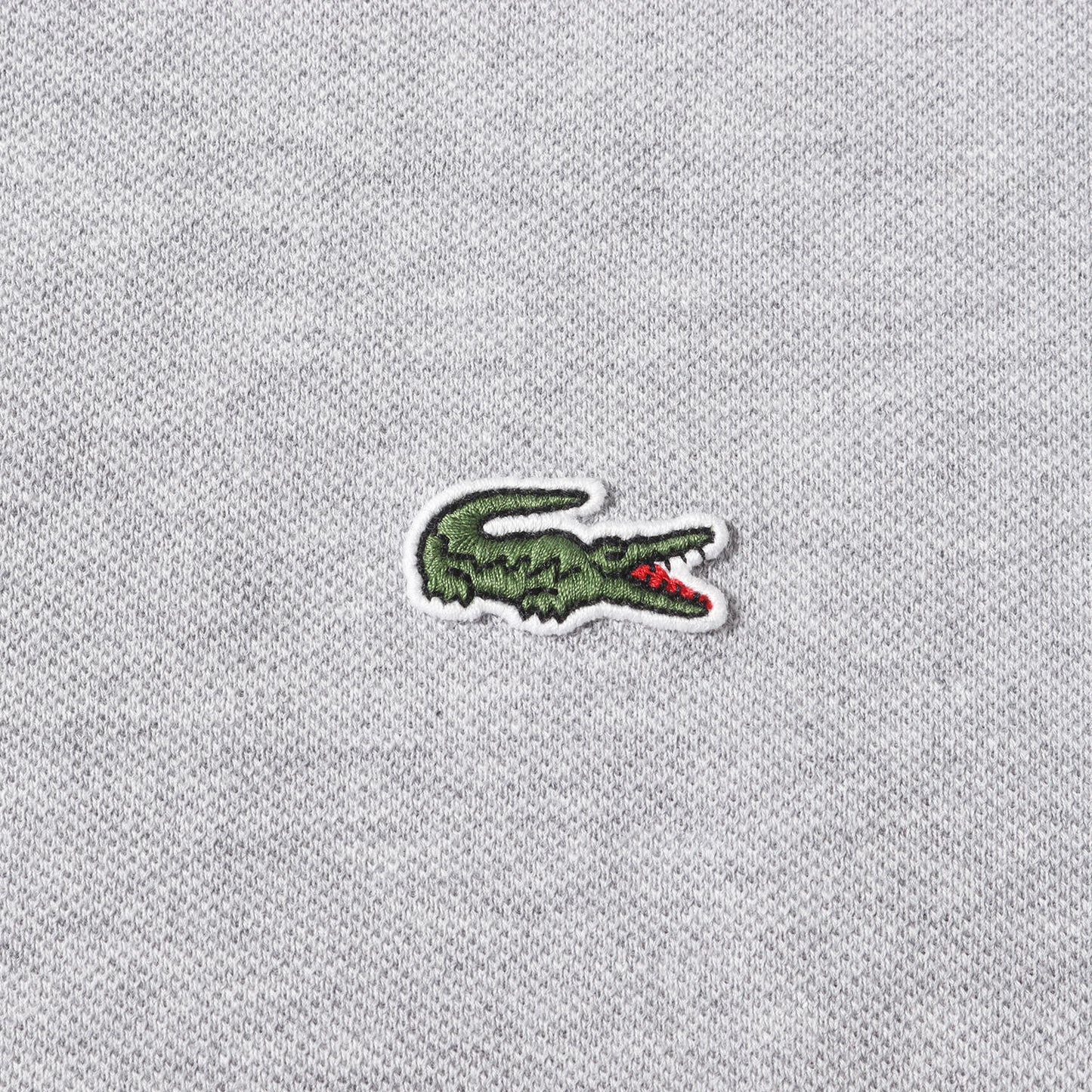 ワンポイント ワニ ワッペン 刺繍 ピケ ポロシャツ (L1212AL) / CLASSIC FIT MADE IN JAPAN