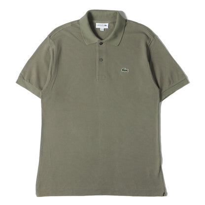 ワンポイント ワニ ワッペン 刺繍 ピケ ポロシャツ (L1212AL) / CLASSIC FIT MADE IN JAPAN