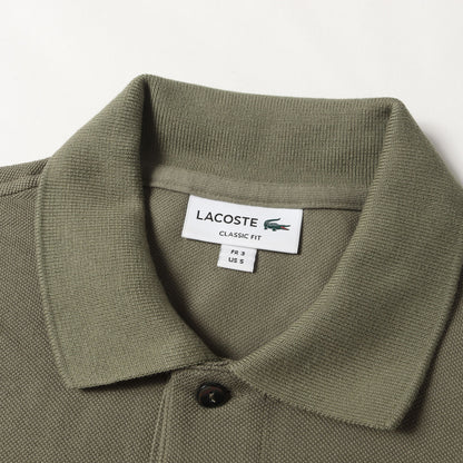 ワンポイント ワニ ワッペン 刺繍 ピケ ポロシャツ (L1212AL) / CLASSIC FIT MADE IN JAPAN