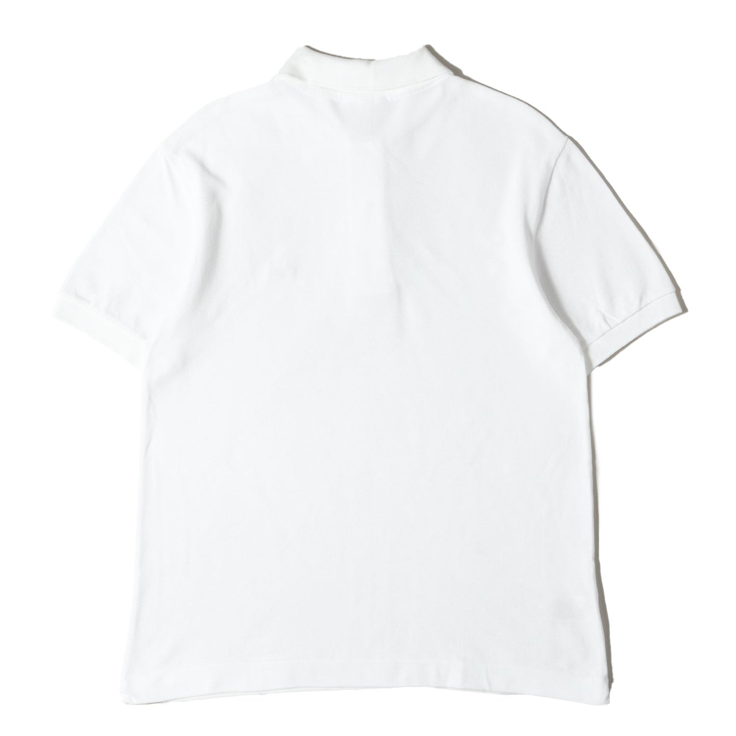 ワンポイント ワニワッペン 刺繍 ピケ ポロシャツ (F8455) / CLASSIC FIT