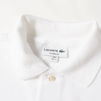 ワンポイント ワニワッペン 刺繍 ピケ ポロシャツ (F8455) / CLASSIC FIT