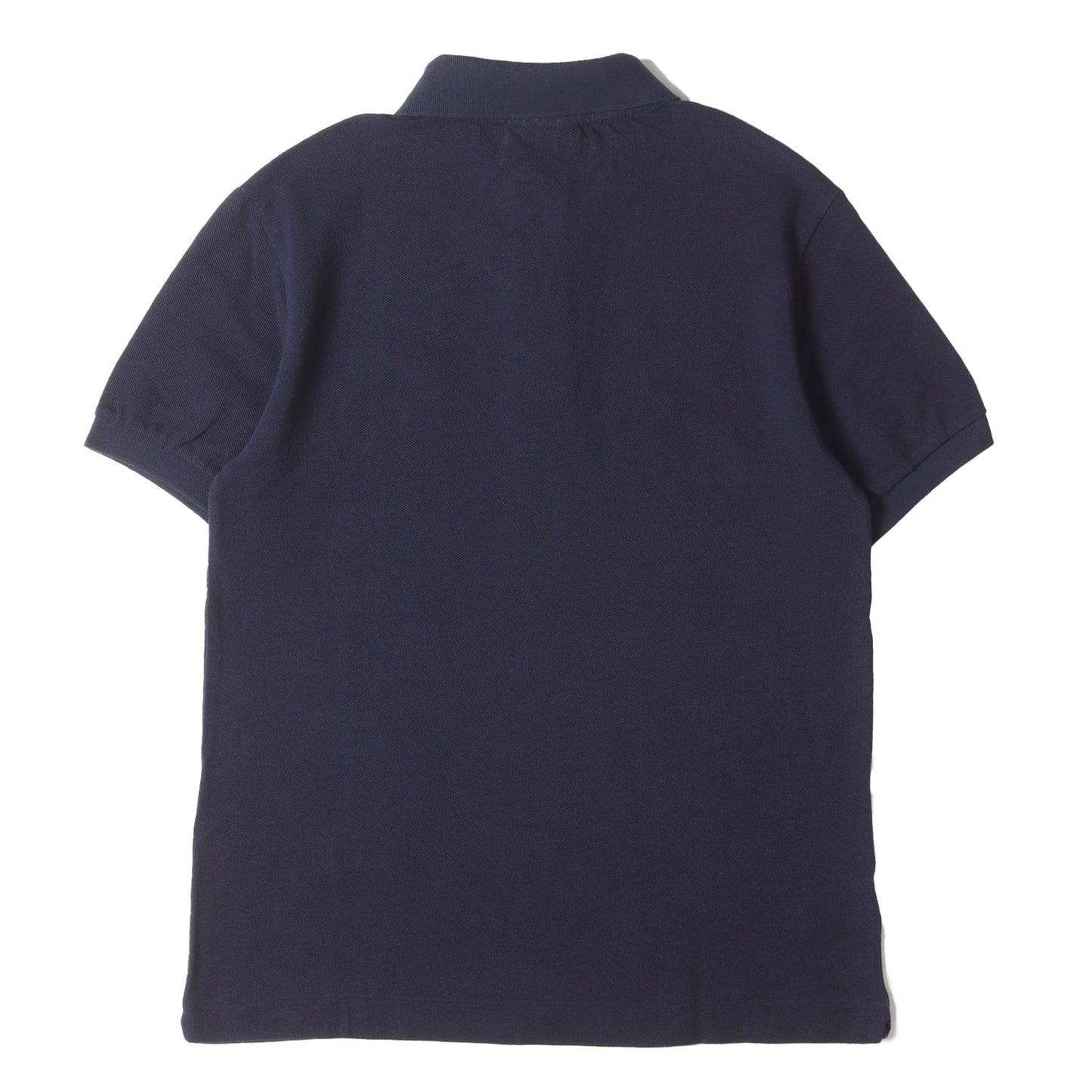 ワンポイント ワニワッペン 刺繍 ピケ ポロシャツ (F8455) / CLASSIC FIT