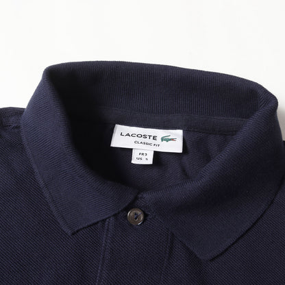 ワンポイント ワニワッペン 刺繍 ピケ ポロシャツ (F8455) / CLASSIC FIT