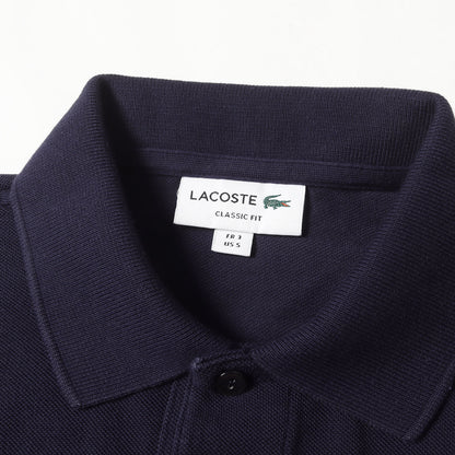 ワンポイント ワニ ワッペン 刺繍 ピケ ポロシャツ (L1212AL) / CLASSIC FIT MADE IN JAPAN