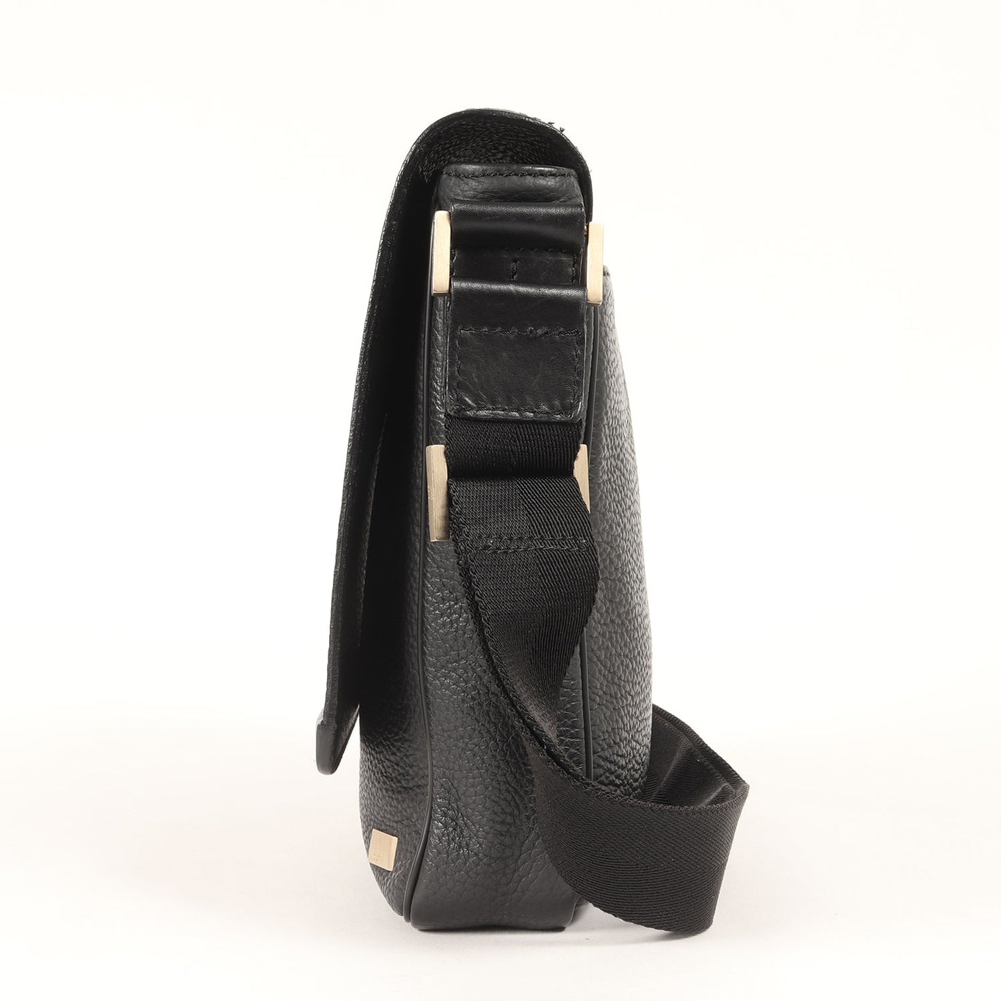 グレインレザー フラップ ショルダー バッグ / MADE IN ITALY