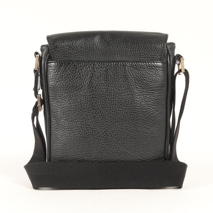 グレインレザー フラップ ショルダー バッグ / MADE IN ITALY