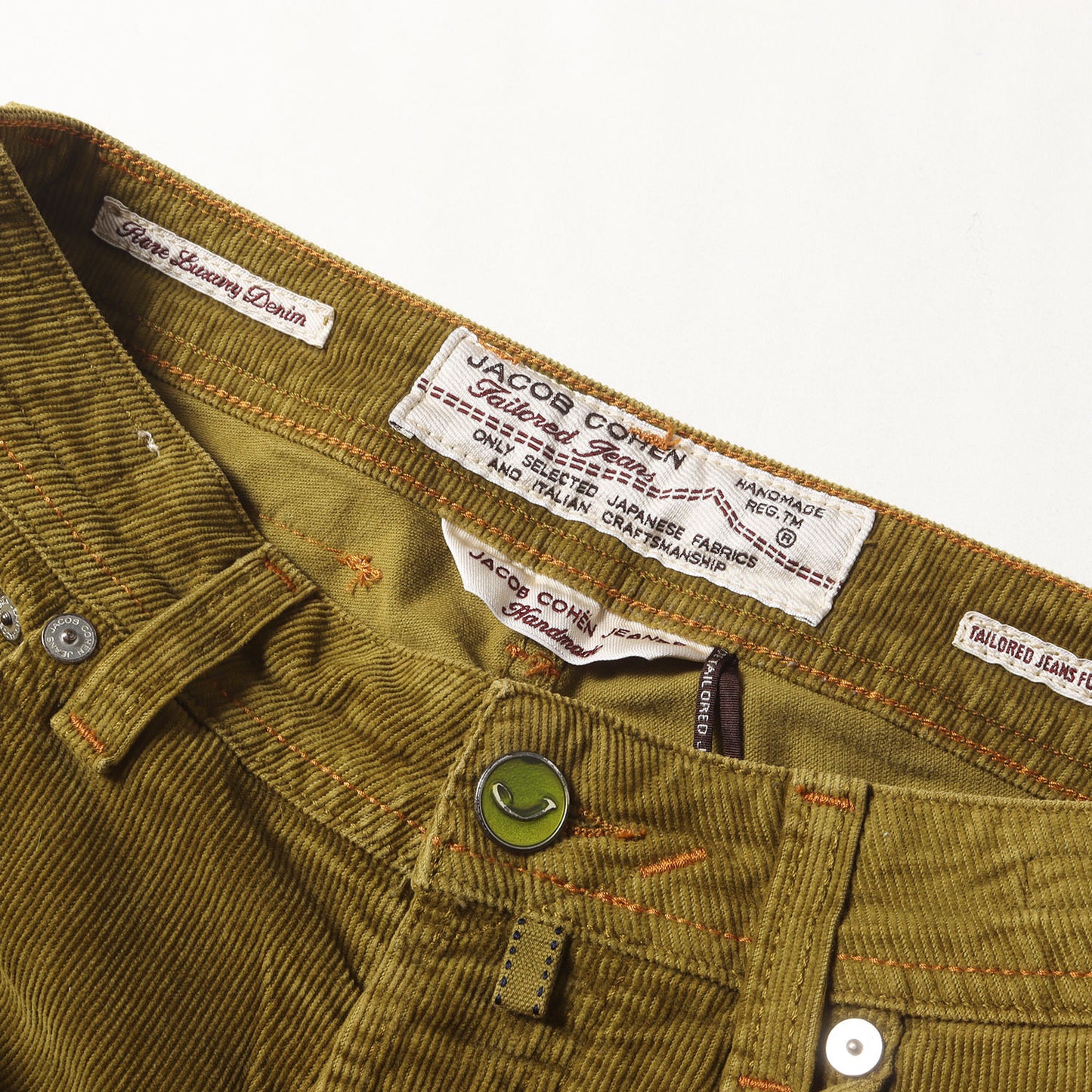 スリム ストレート ストレッチ コーデュロイ パンツ (BARD J688 COMFORT) / ボタンフライ