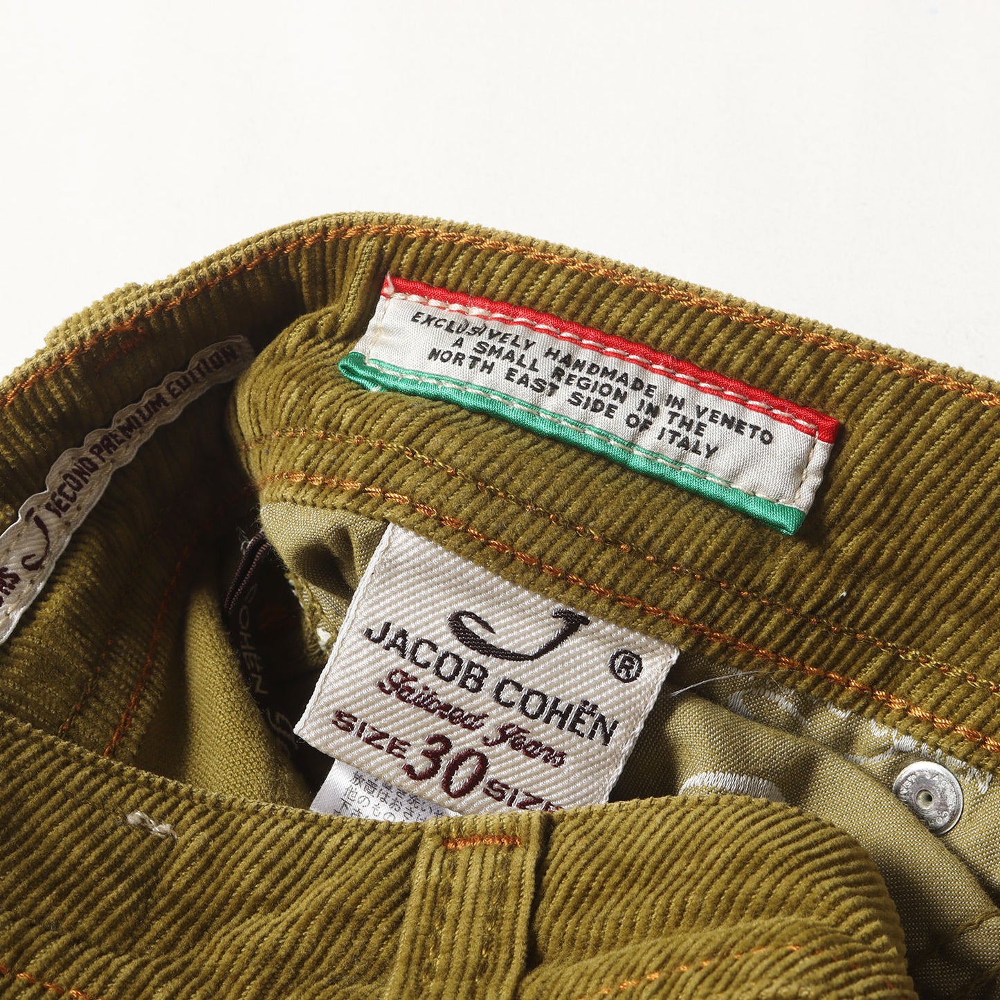 スリム ストレート ストレッチ コーデュロイ パンツ (BARD J688 COMFORT) / ボタンフライ