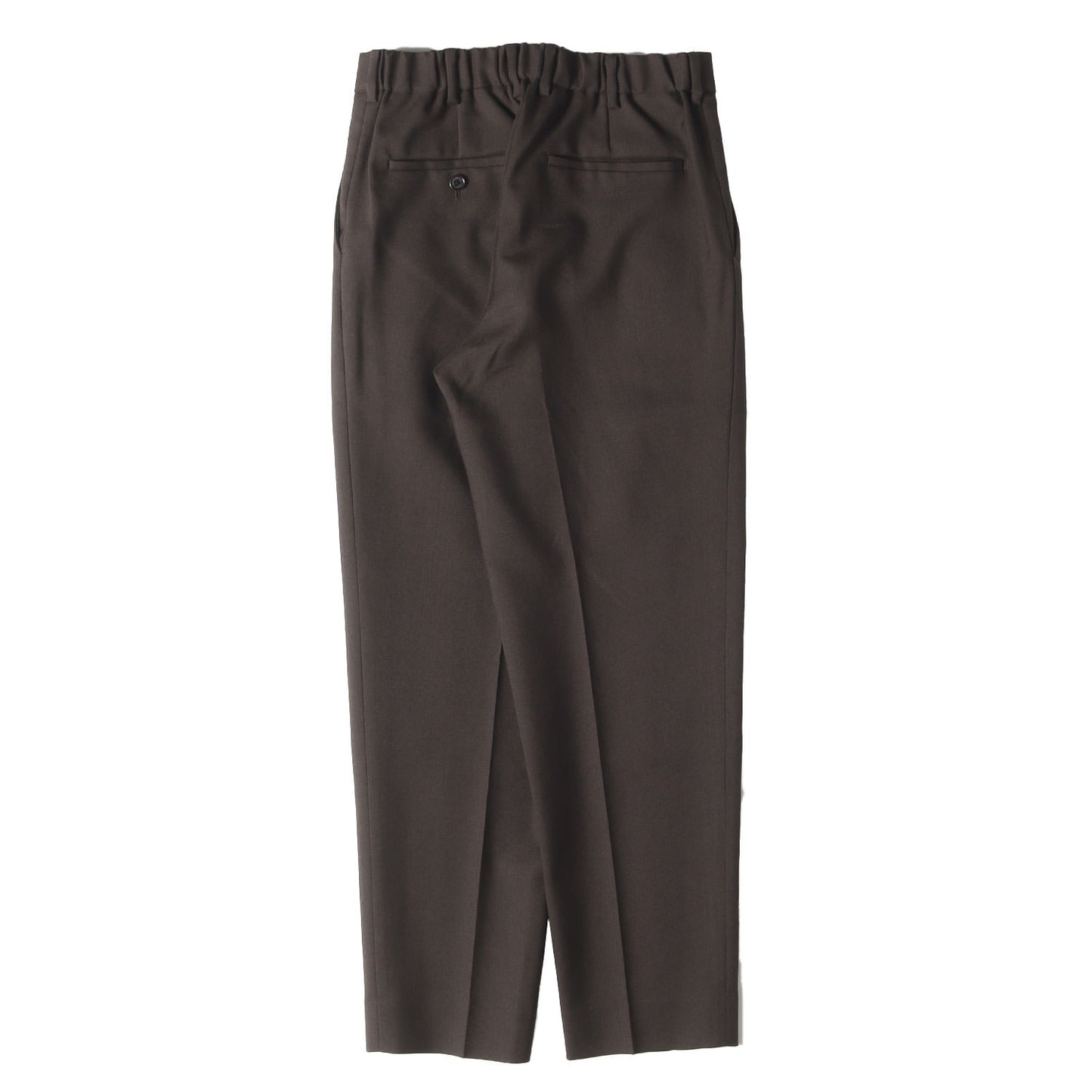 23AW ワンタック トロピカルスラックス パンツ (PEGTOP TROUSERS ORGANIC WOOL HEAVY TROPICAL)