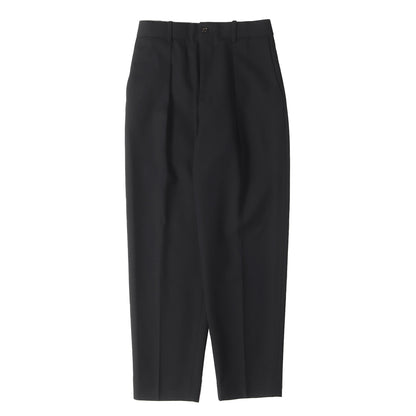 22AW ワンタック ウール スラックス パンツ (PEGTOP TROUSERS)