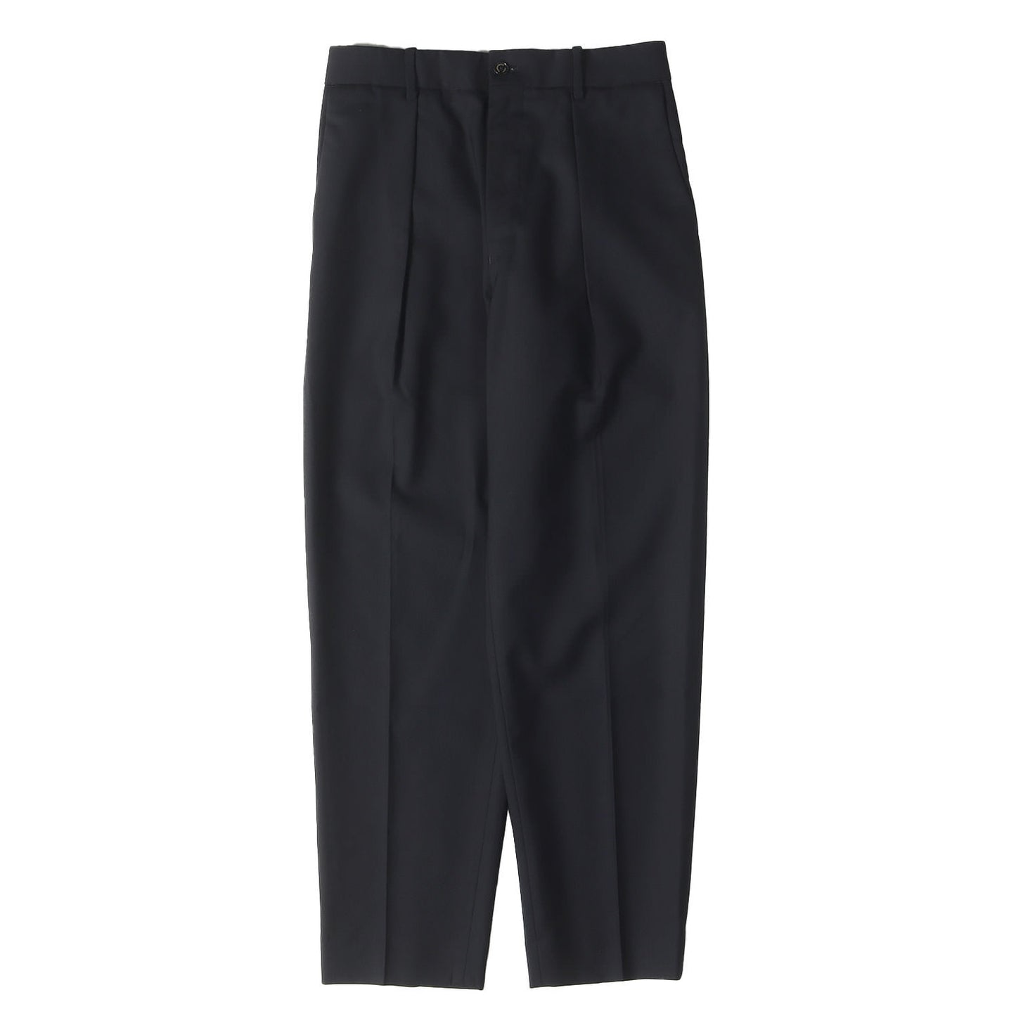 23SS ワンタック トロピカル スラックス パンツ (PEGTOP TROUSERS ORGANIC WOOL TROPICAL)