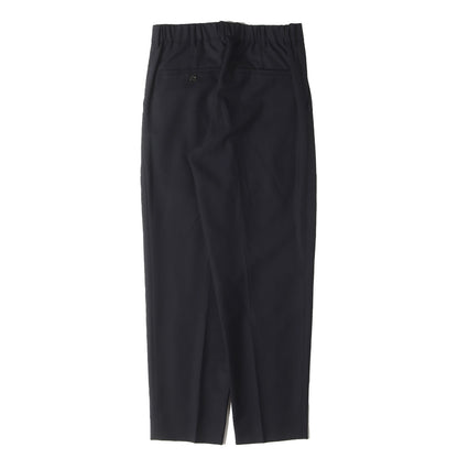 23SS ワンタック トロピカル スラックス パンツ (PEGTOP TROUSERS ORGANIC WOOL TROPICAL)