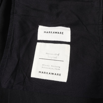 23SS ワンタック トロピカル スラックス パンツ (PEGTOP TROUSERS ORGANIC WOOL TROPICAL)