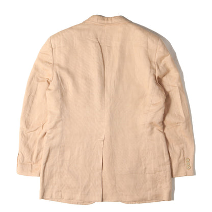 80s コットンリネン 2B テーラード ジャケット / MADE IN JAPAN