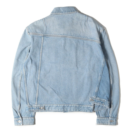 変型 デニム トラッカー ジャケット (RV3DC00IHLB)